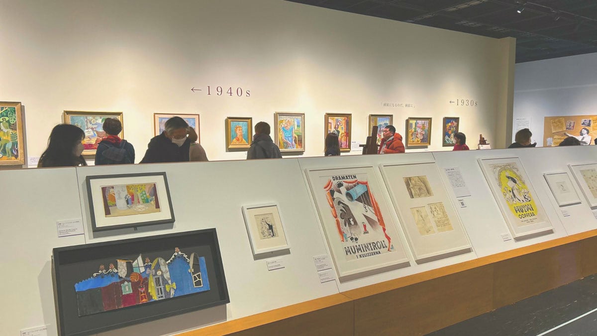 初期の油彩画で知る“アーティストとしてのトーベ”