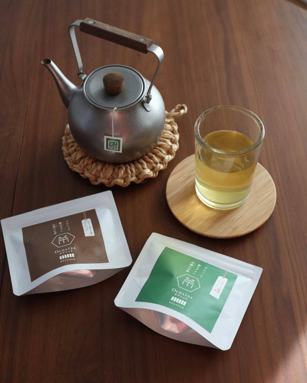 デカフェのお茶でホッとひと息つく時間が幸せ