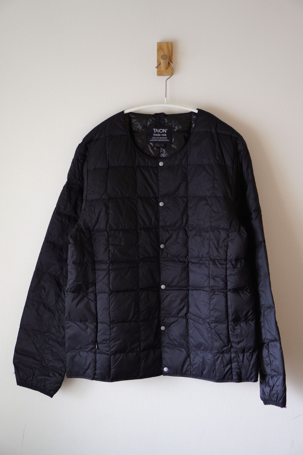 TAION クルーネックインナーダウン