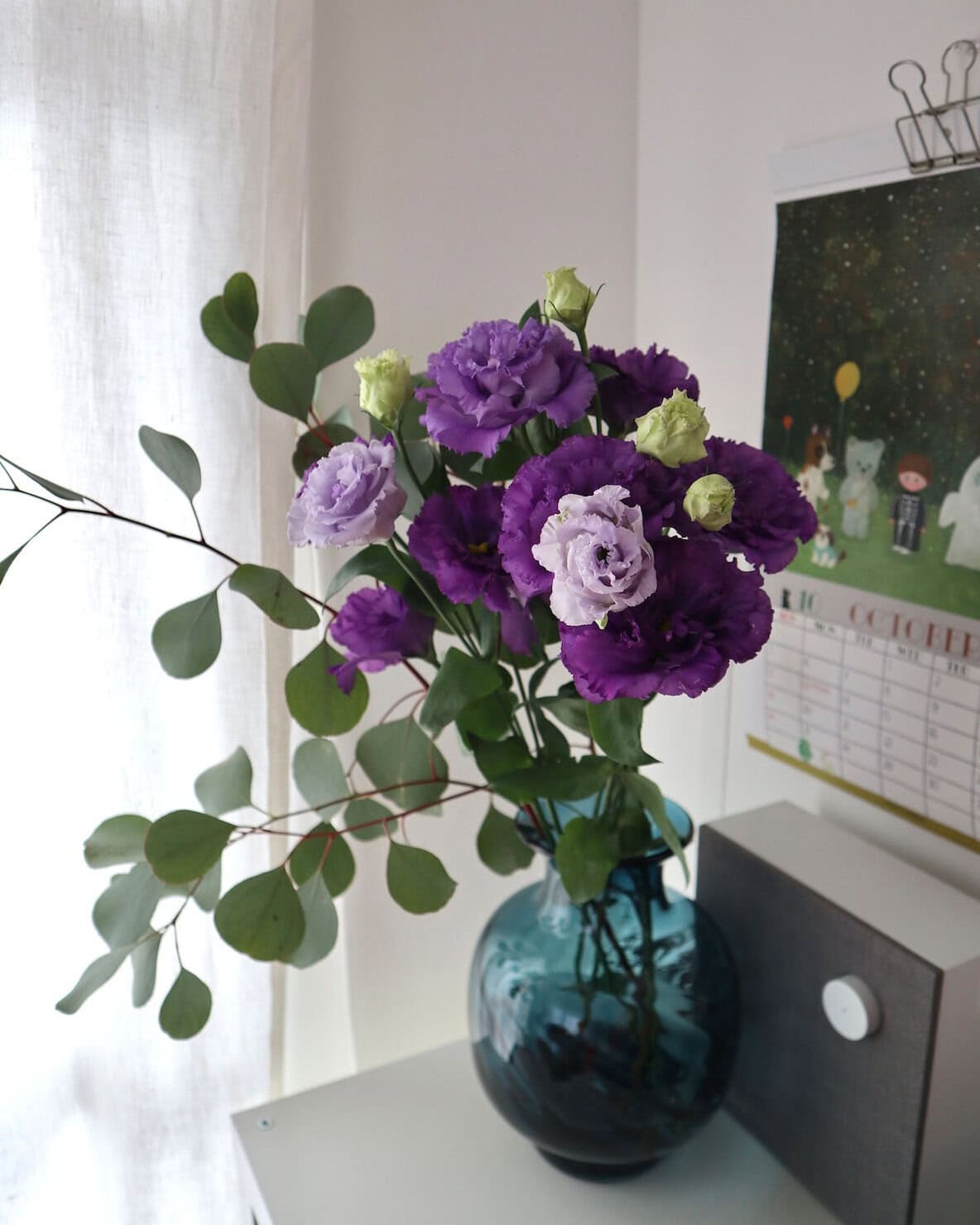 ゴッホ展へ足を運んだ後日、花屋さんへ