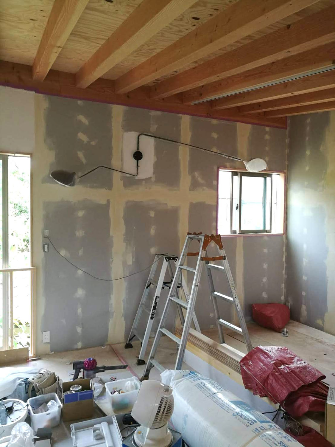 家づくりの様子