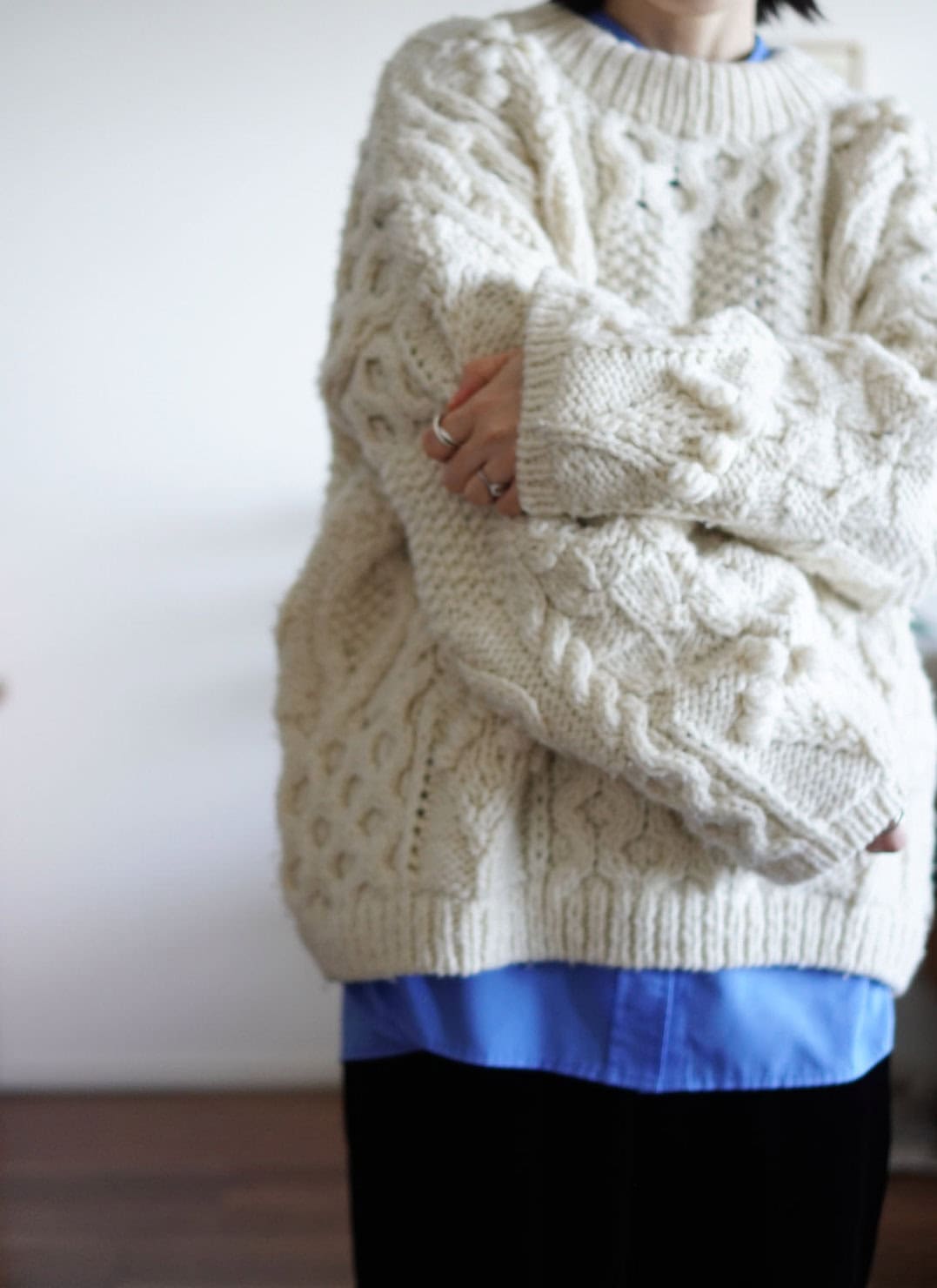 冬に大人が着たいニット着こなし