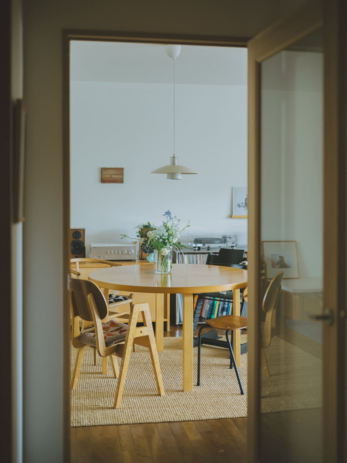 120㎡ 3LDKのヴィンテージマンション|kanakoさん宅のリビングダイニング