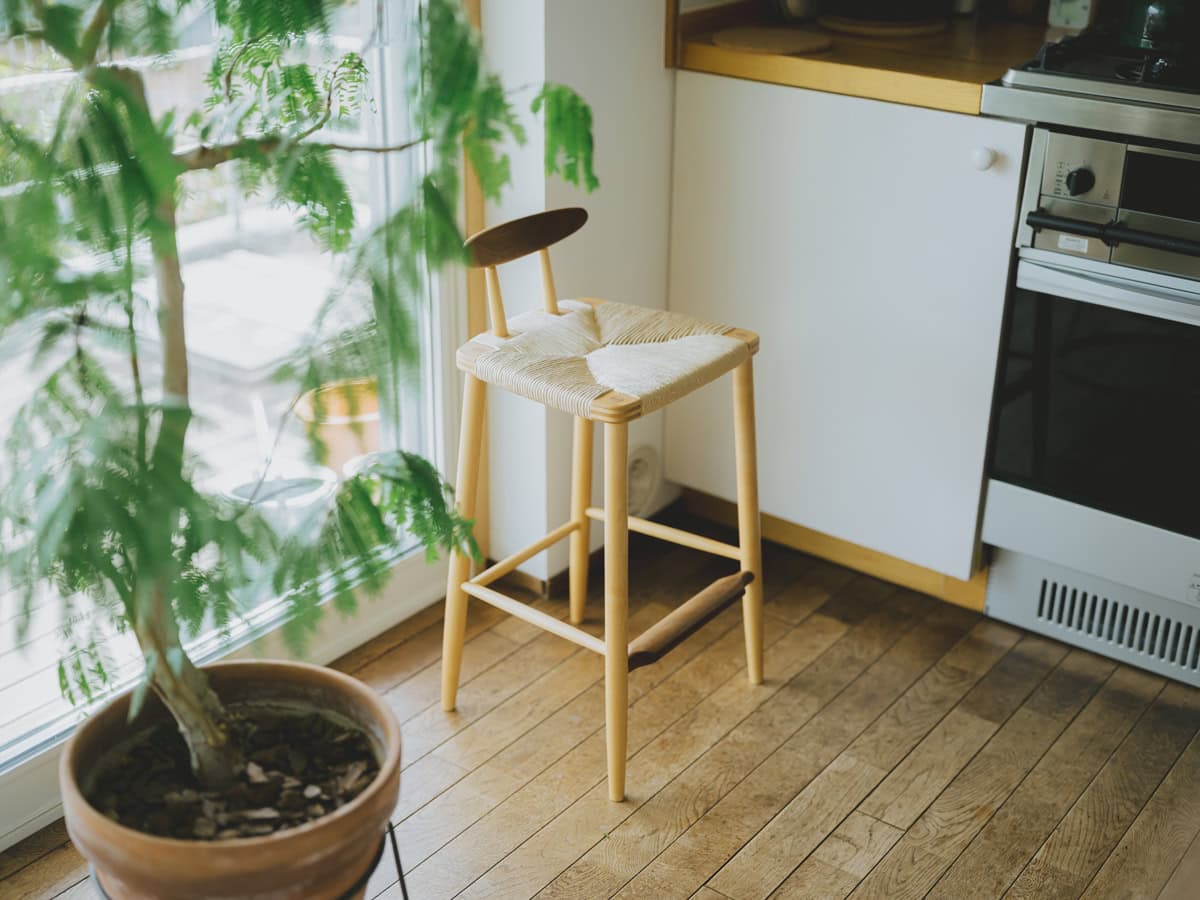 中村好文さんが手がけたキッチンスツール