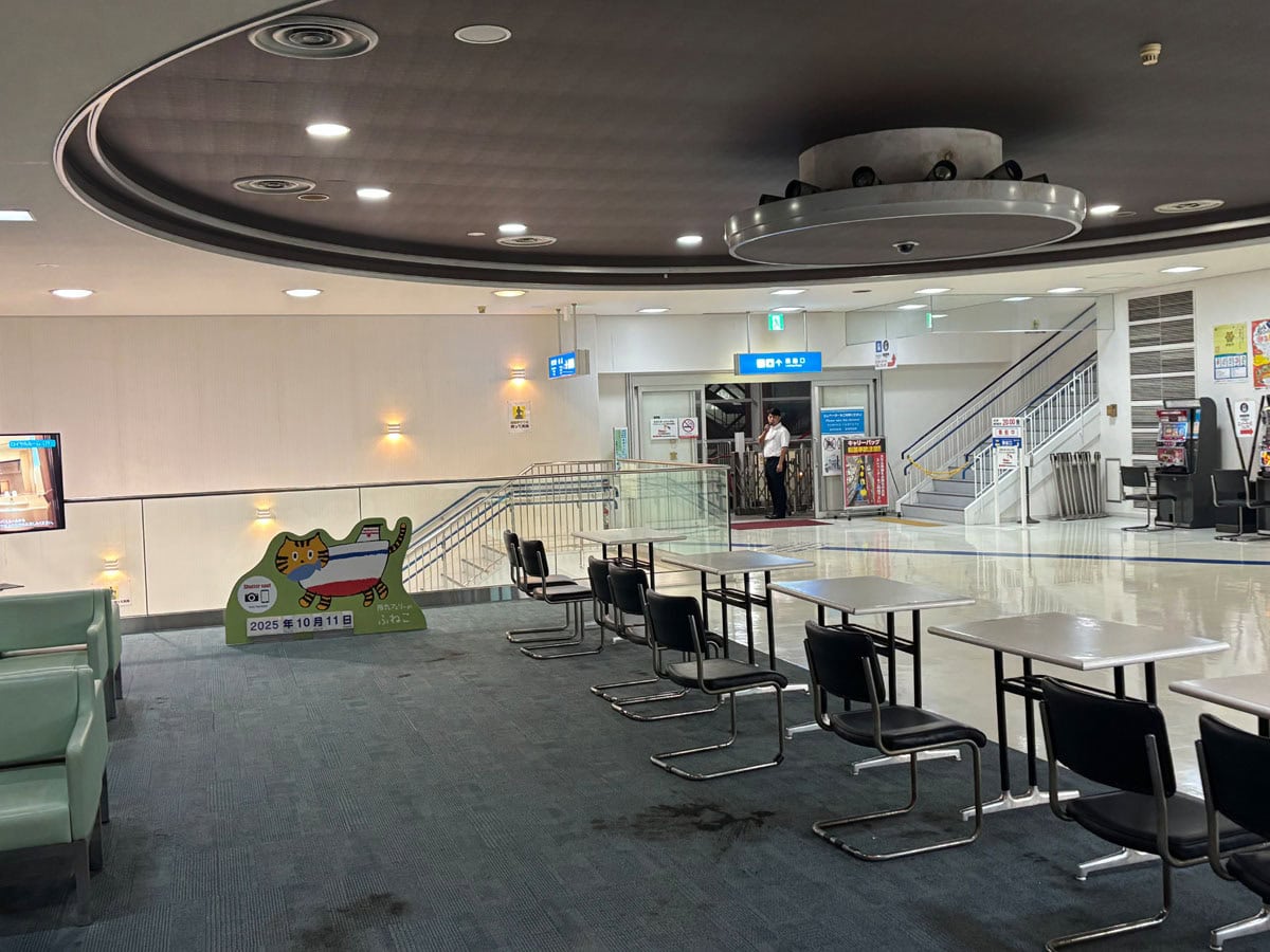 阪九フェリーの様子