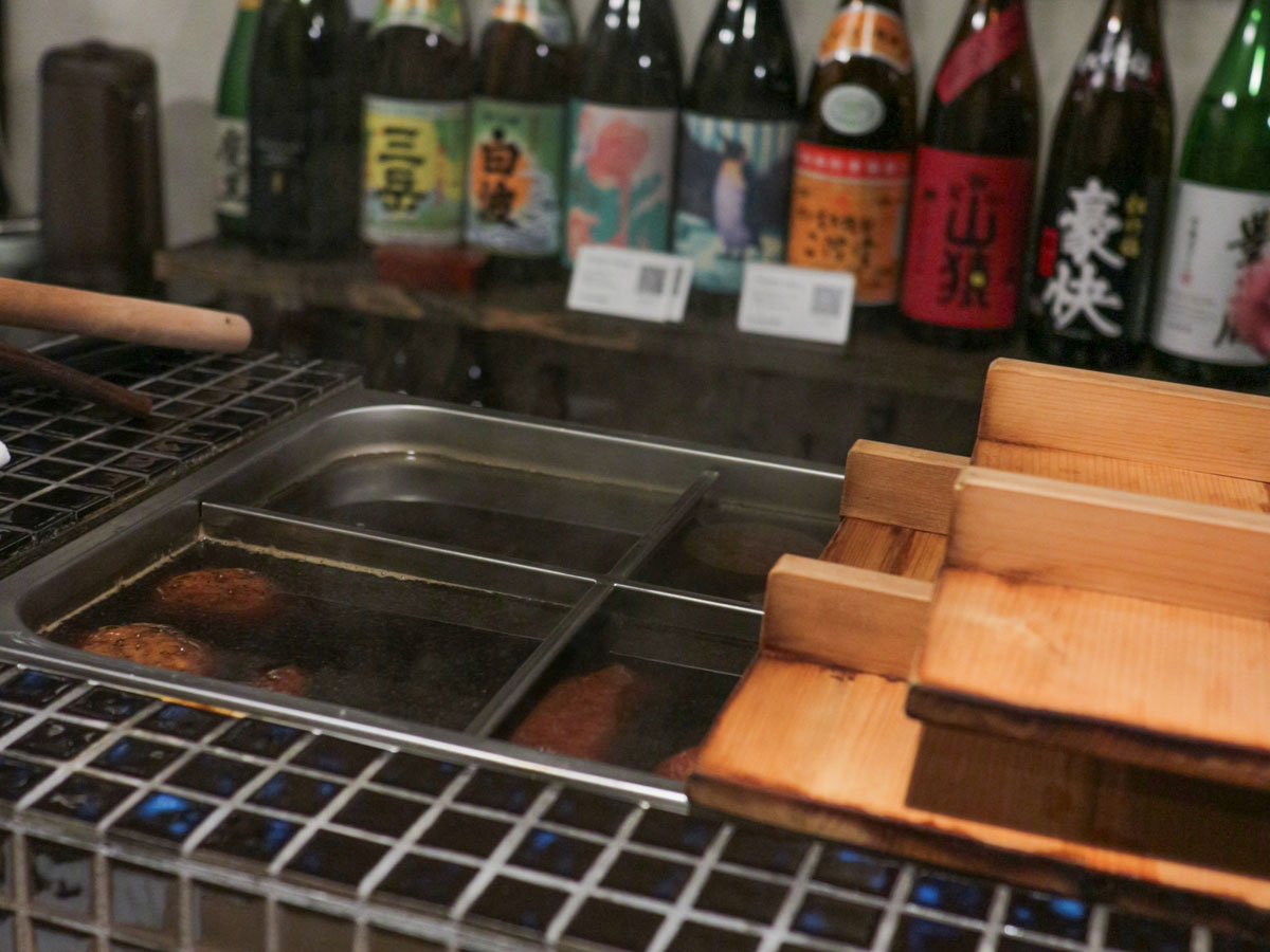 古民家をリノベーションした6席だけのおでん屋「しゅんどる」