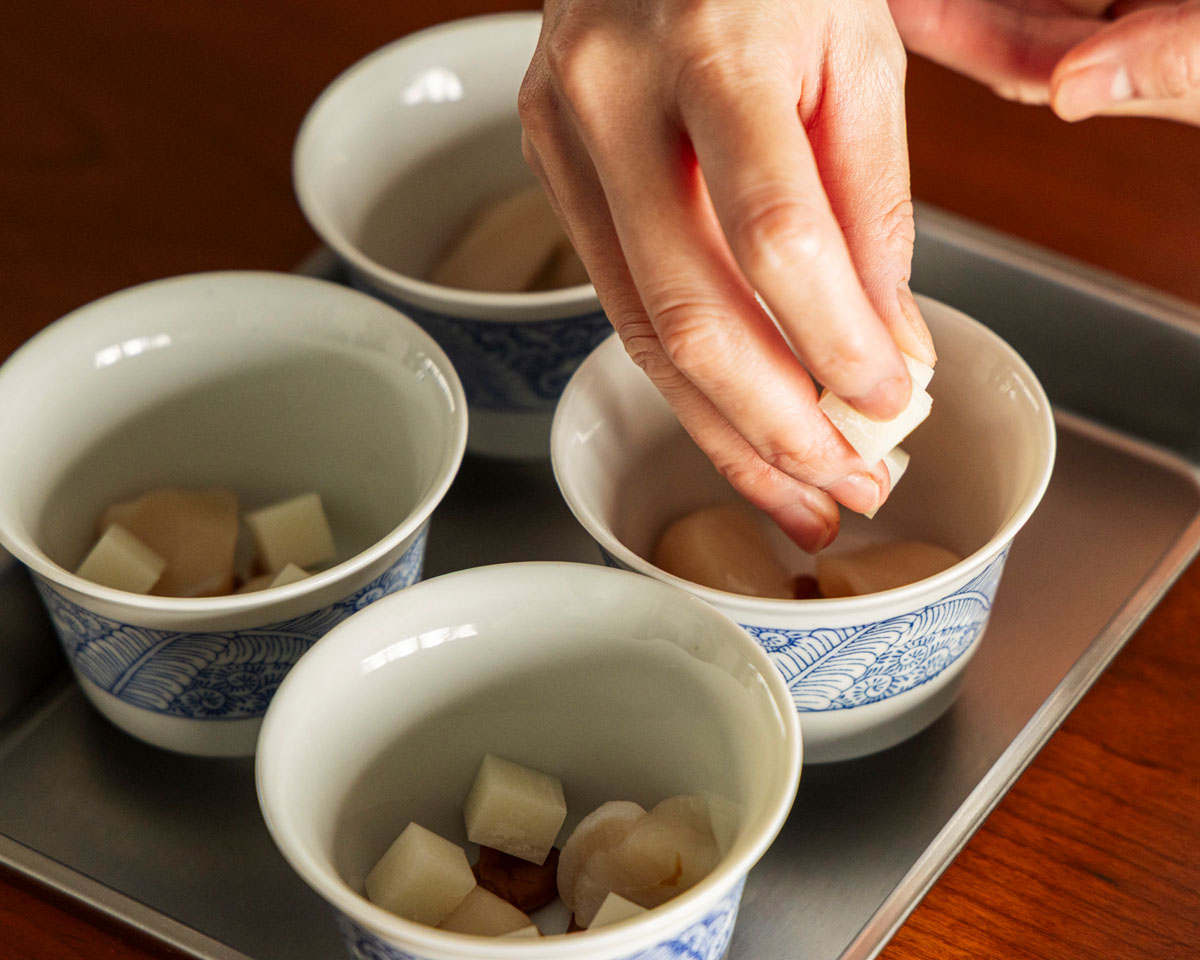 中本千尋さんお餅レシピ_茶碗蒸し_作り方1本データ