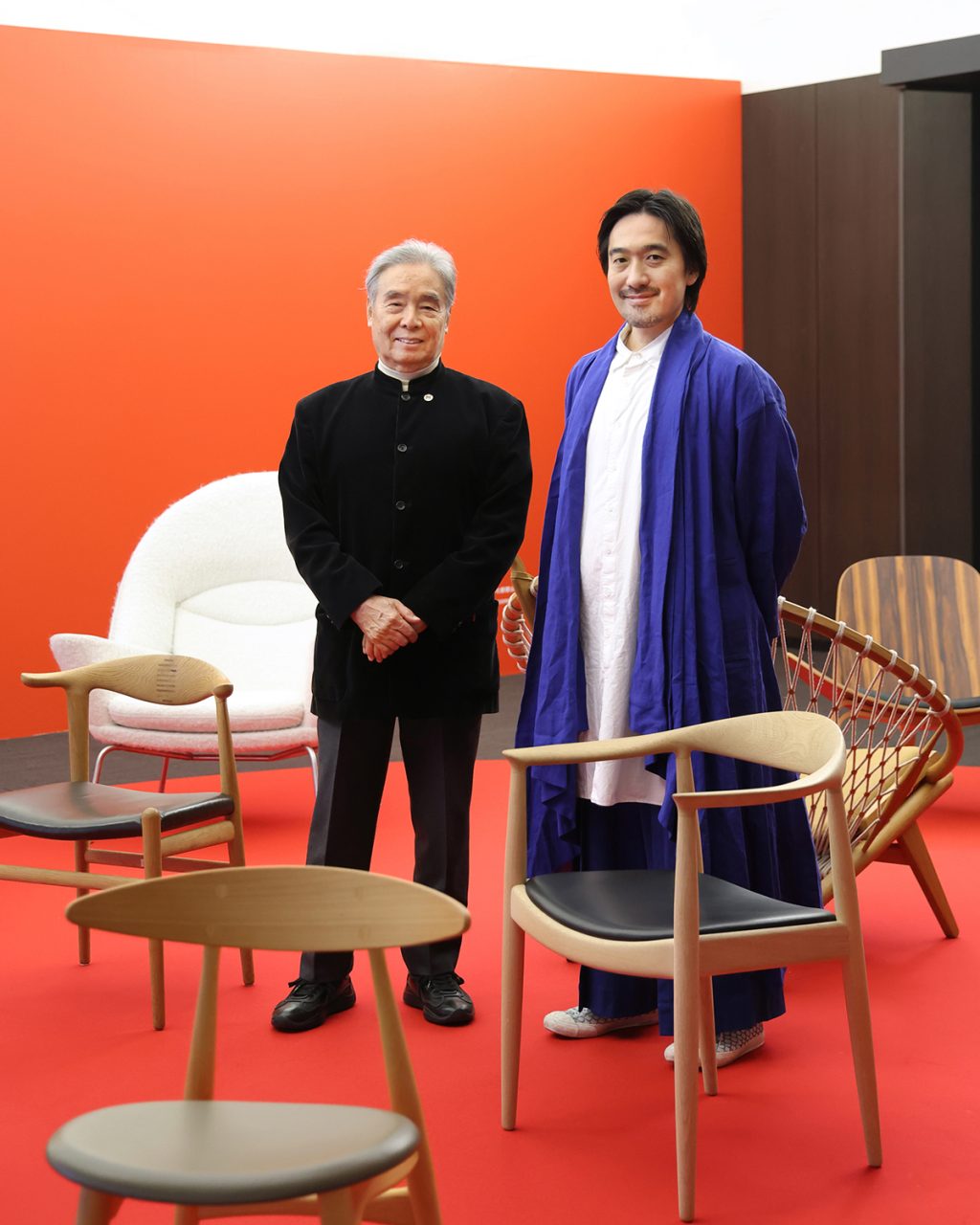 【織田コレクション ハンス・ウェグナー展 インタビュー】「ウェグナーの人生とデザインプロセスの軌跡を体感して」織田憲嗣さん×田根剛さん対談