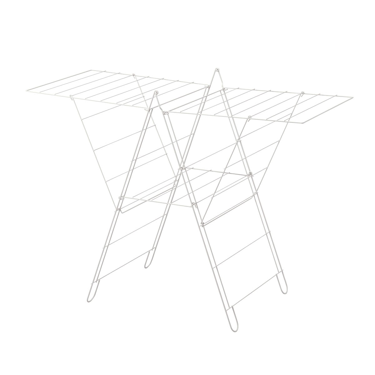 〈イケア〉のフロスト 物干しラック