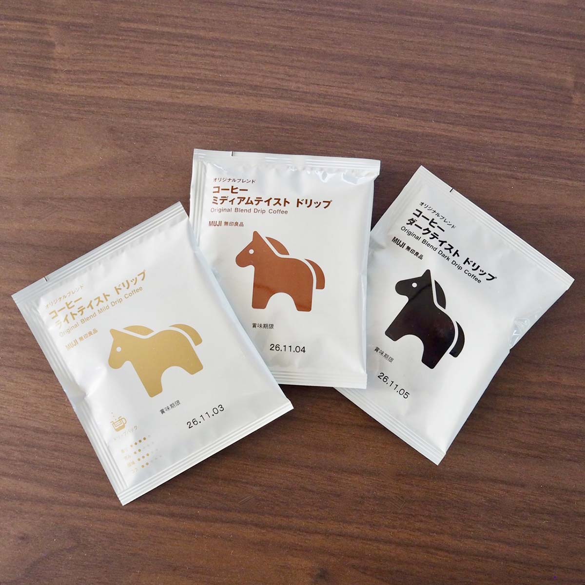 無印良品 オリジナルブレンドコーヒー ドリップ(個装販売) 干支デザイン