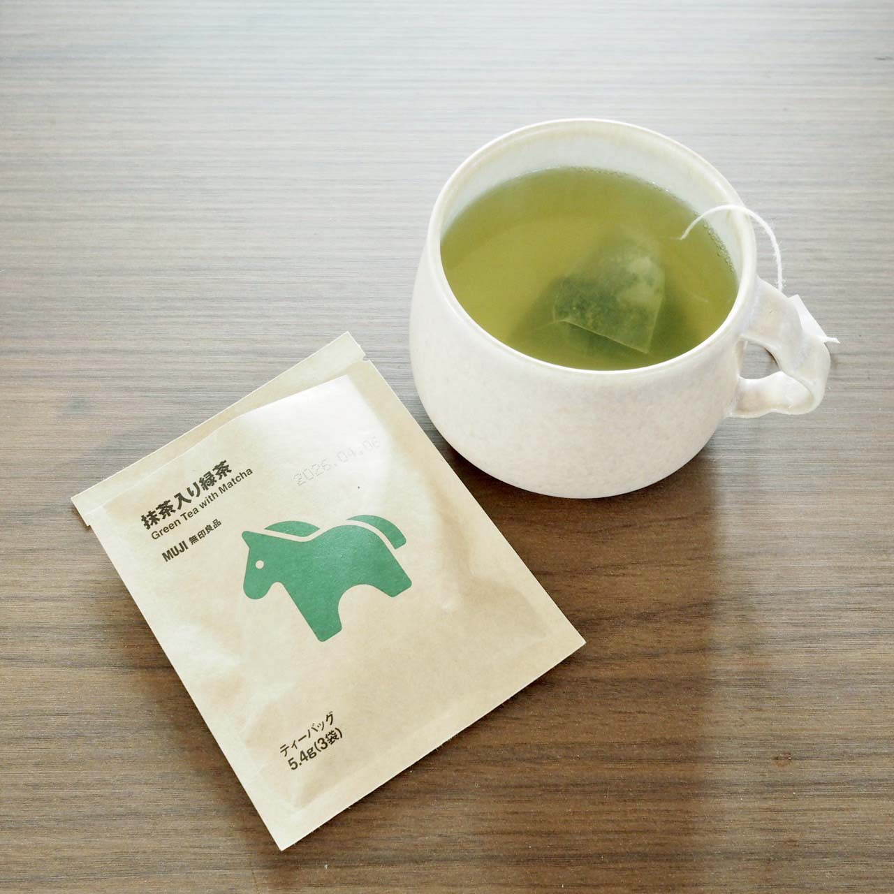 無印良品 抹茶入り緑茶・黒豆茶 干支デザイン