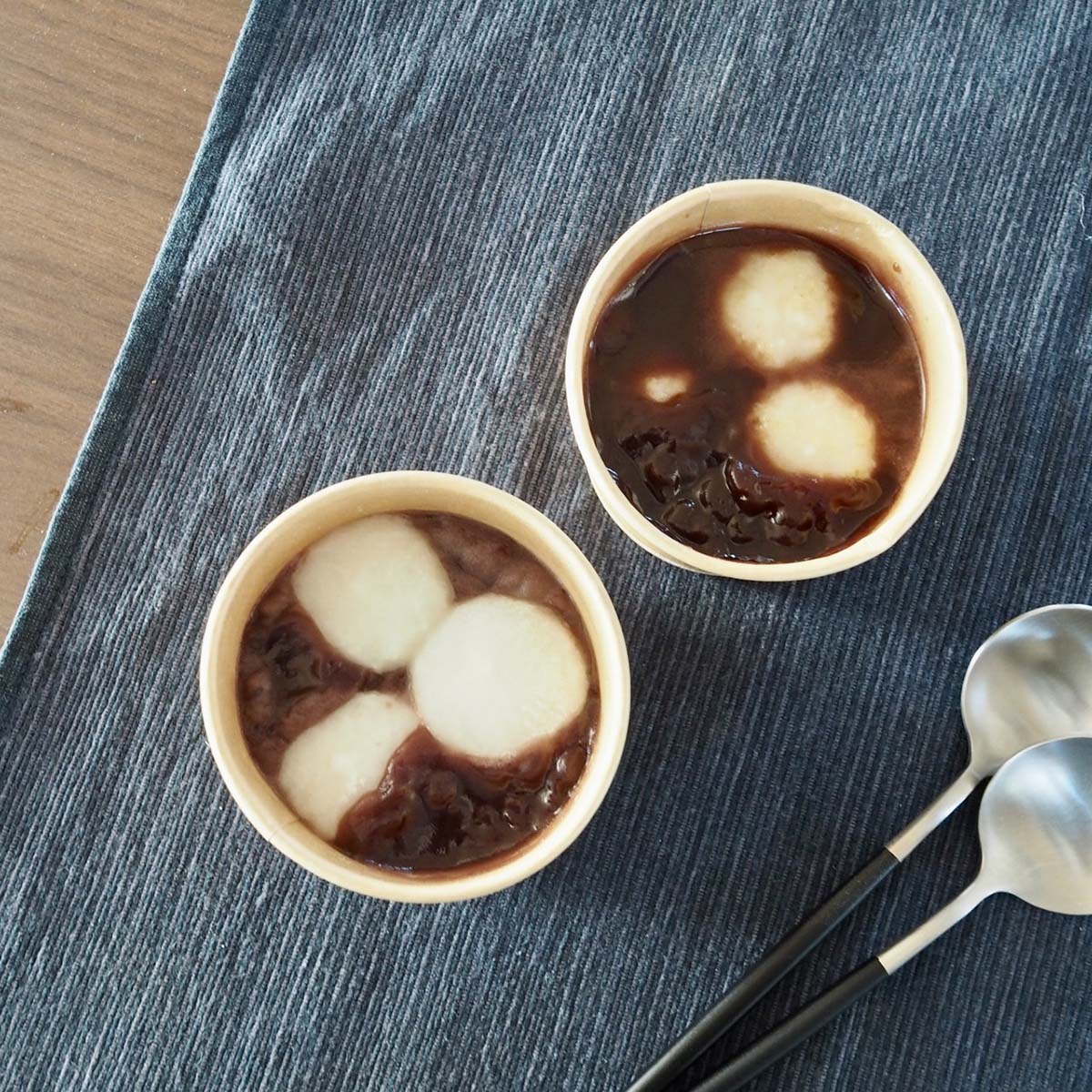 無印良品 ぜんざい(つぶあん)・もちきびぜんざい(こしあん)