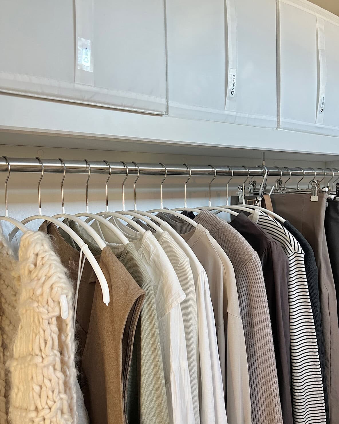 私らしい“ゆるミニマルな”クローゼット