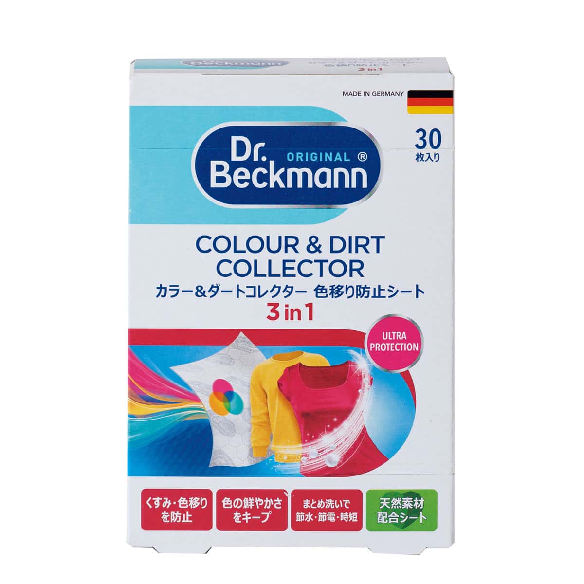 ドクターベックマンの色移り防止シート