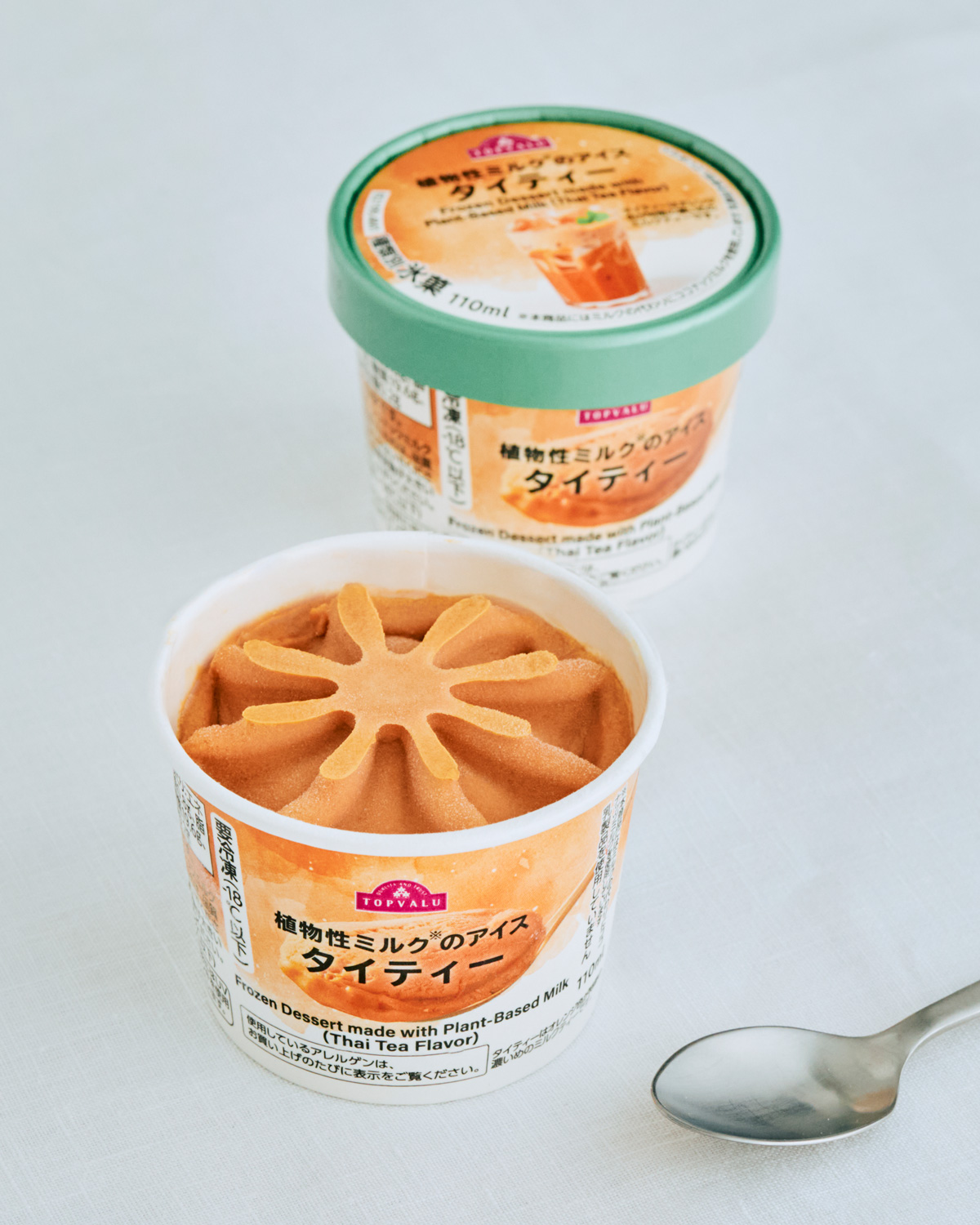 イオントップバリュ限定の植物性ミルクのアイスのタイティーが話題