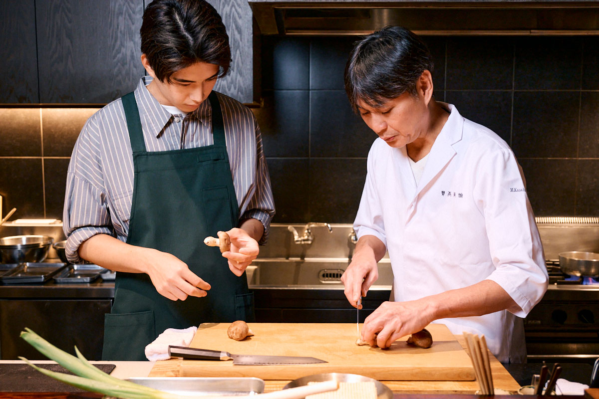 しいたけの切り方