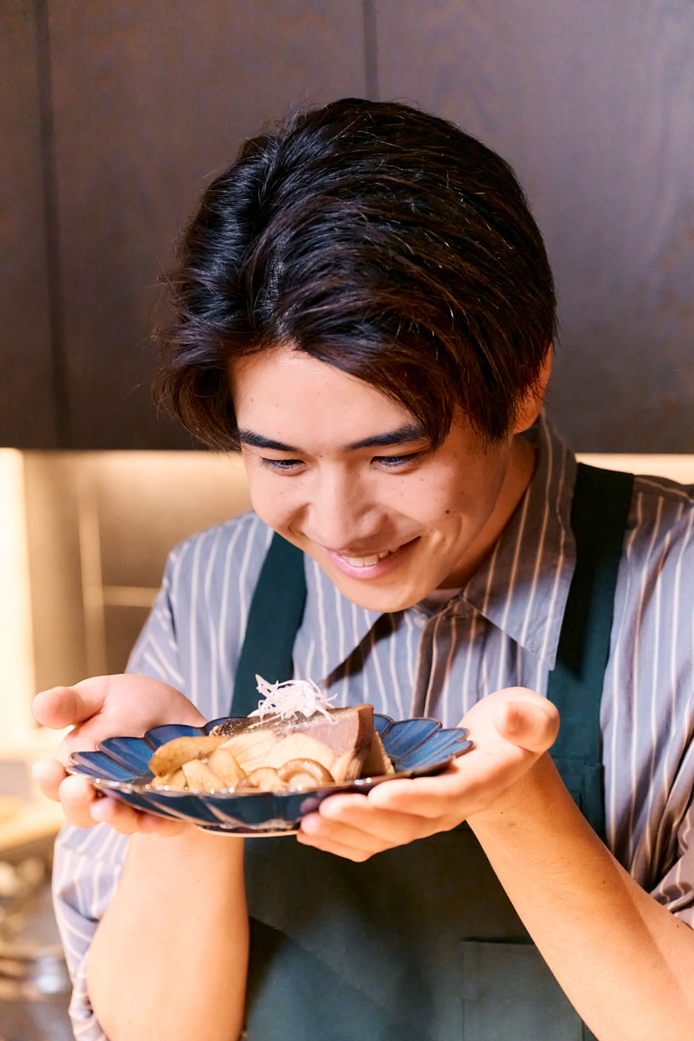 完成して喜ぶ中沢元紀くん