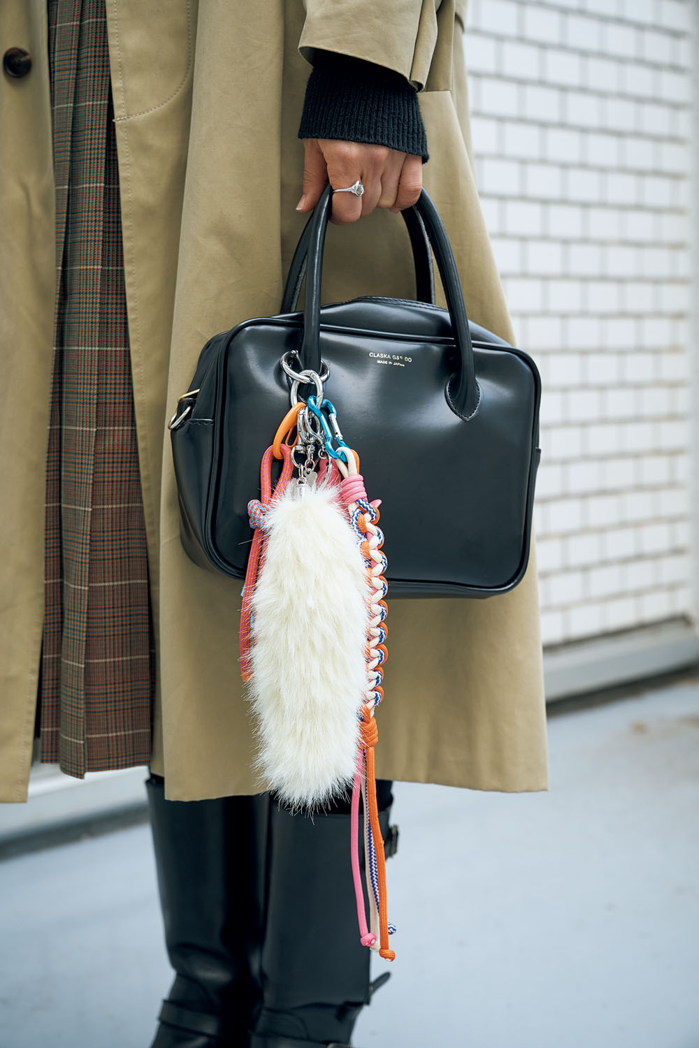 冬のバッグスナップ