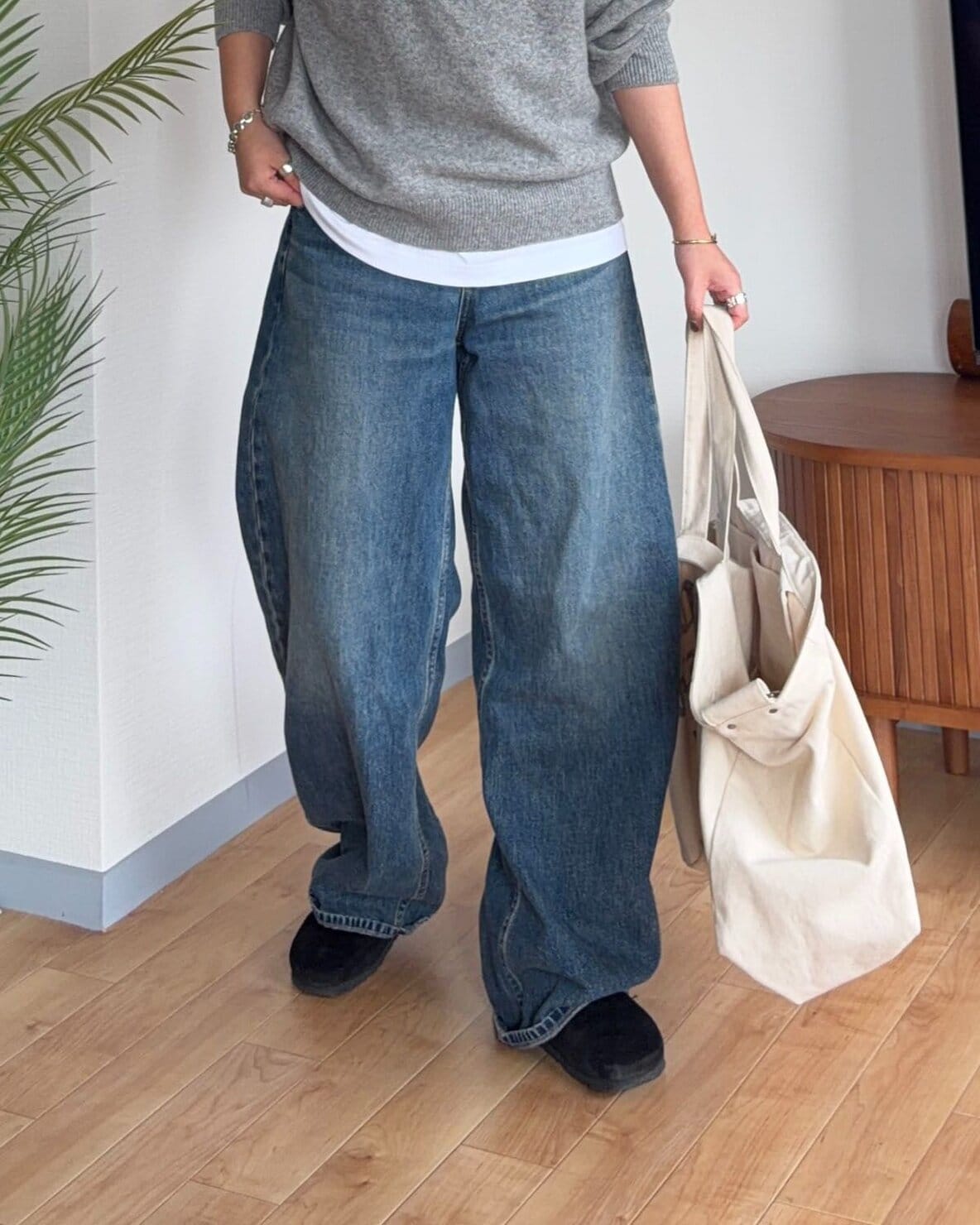 バギージーンズは、ほかにはないちょうどいいシルエット