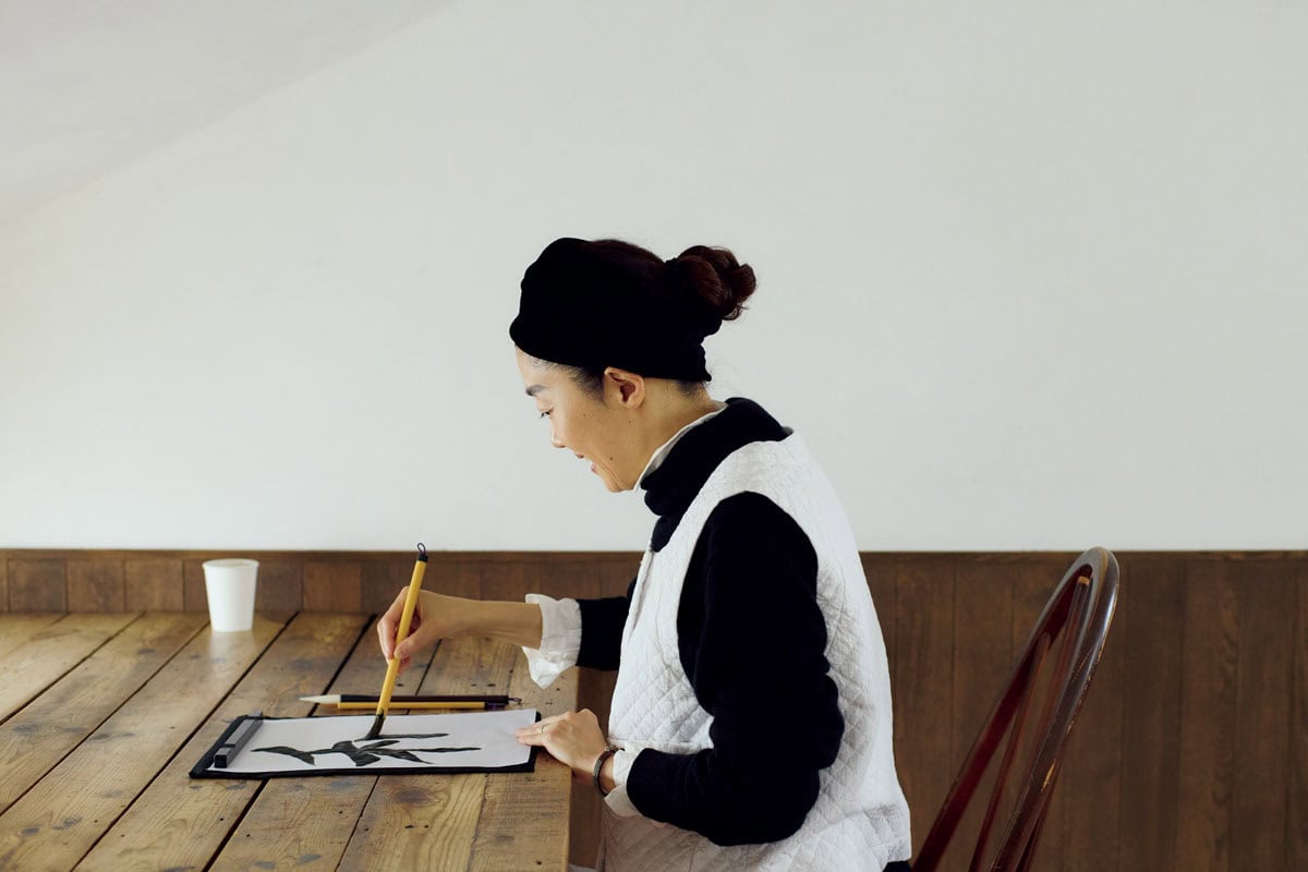 忙しさの中で、つい心が張りつめてしまい、書道は静かなリセットボタン