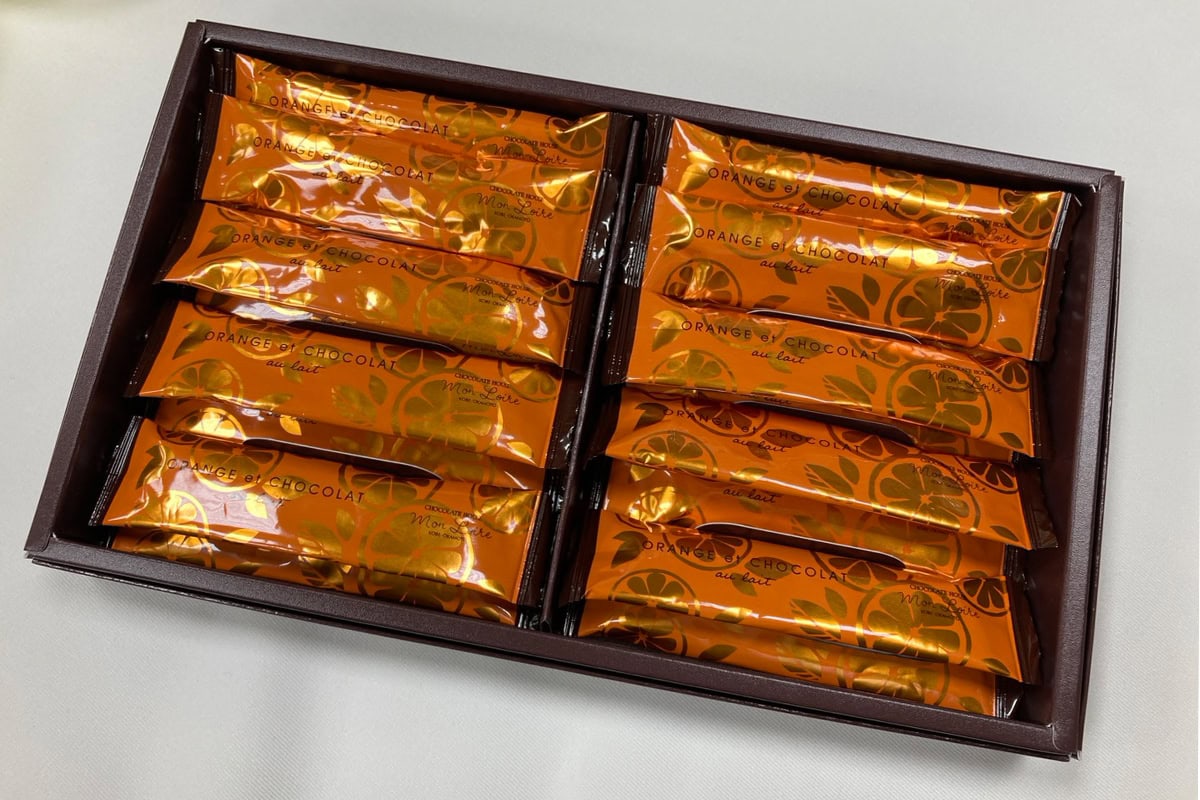 【モンロワール】オレンジピール ギフトボックス¥2,376【高島屋のバレンタイン2026】