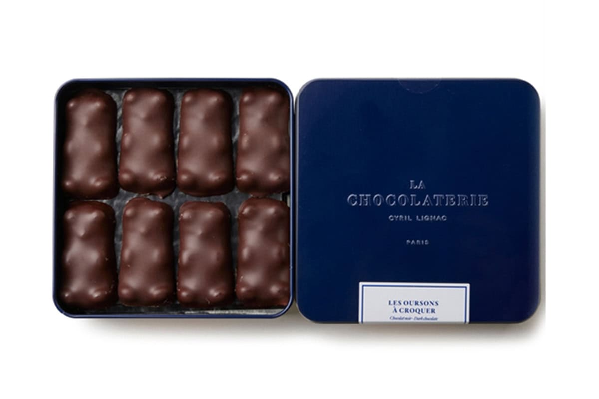 【ディーンアンドデルーカのバレンタイン2026】シリル・リニャック ウルソンギモーヴショコラ ノワール 16pcs ¥10,800