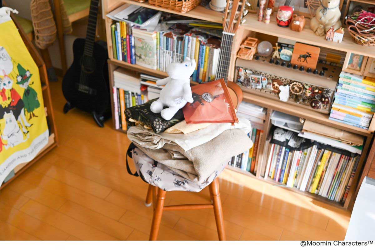リンネル2026年4月号「ムーミン」×「サマンサ モスモス」メッシュポーチ
