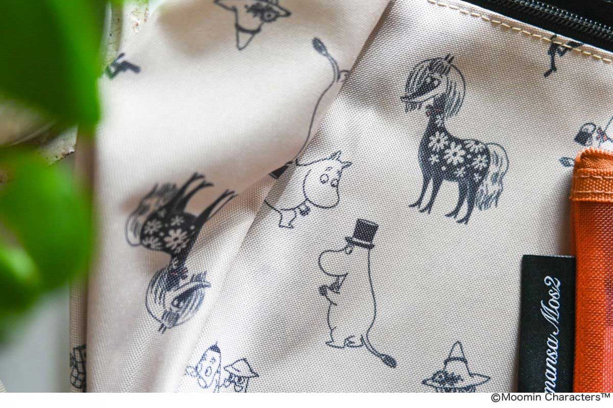 リンネル2026年4月号「ムーミン」×「サマンサ モスモス」ボストンバッグ