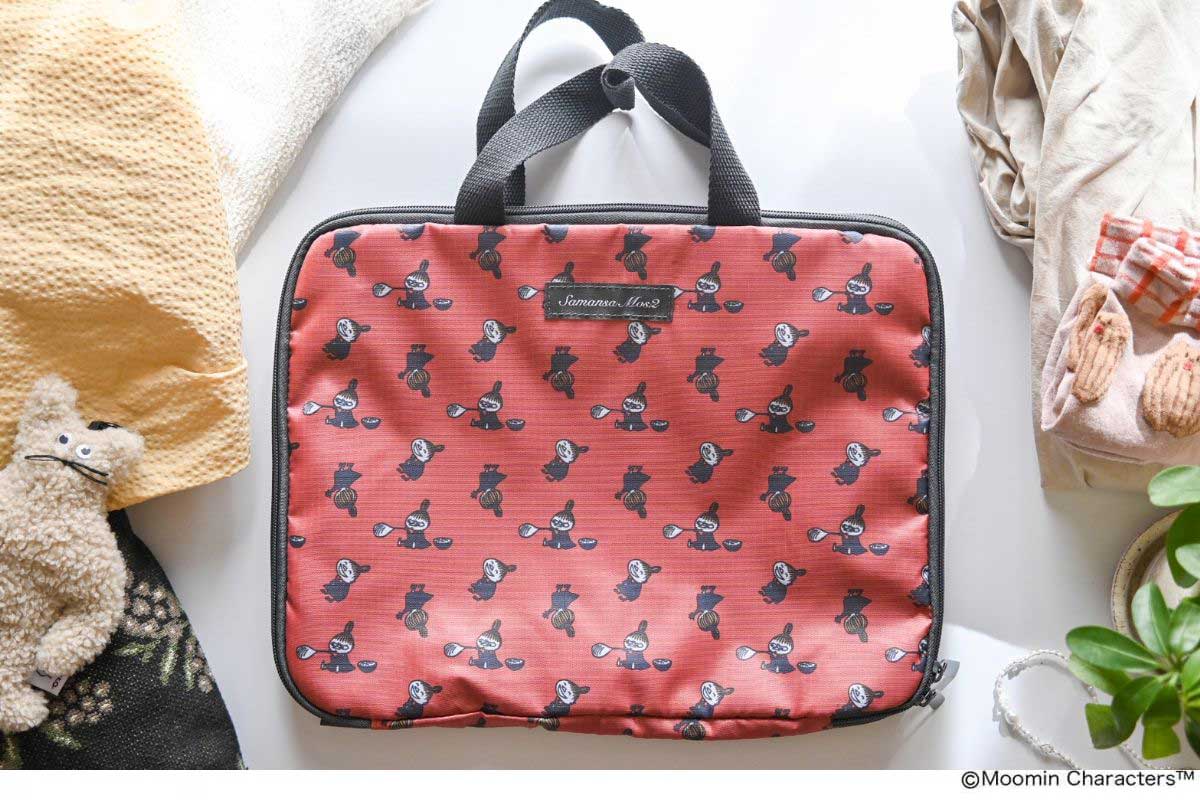 リンネル2026年4月号増刊「ムーミン」×「サマンサ モスモス」衣類圧縮ケース