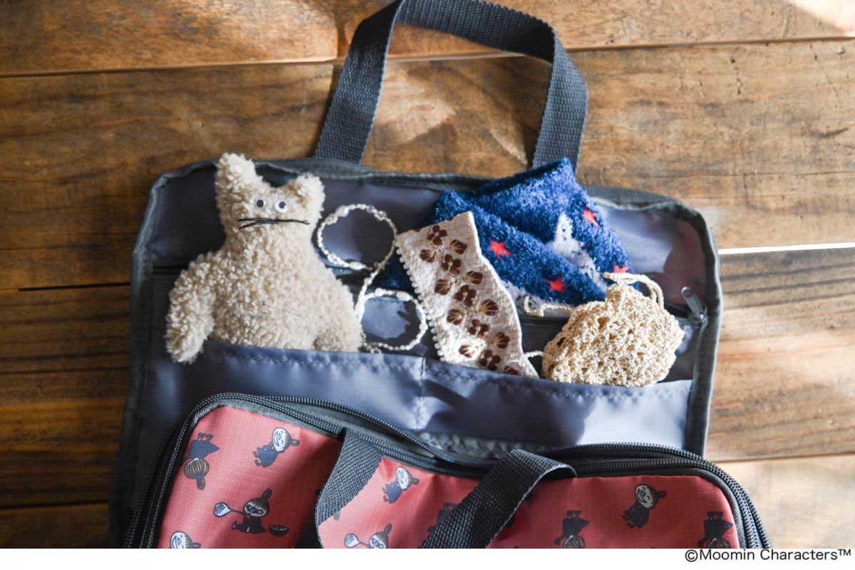 リンネル2026年4月号増刊「ムーミン」×「サマンサ モスモス」衣類圧縮ケース