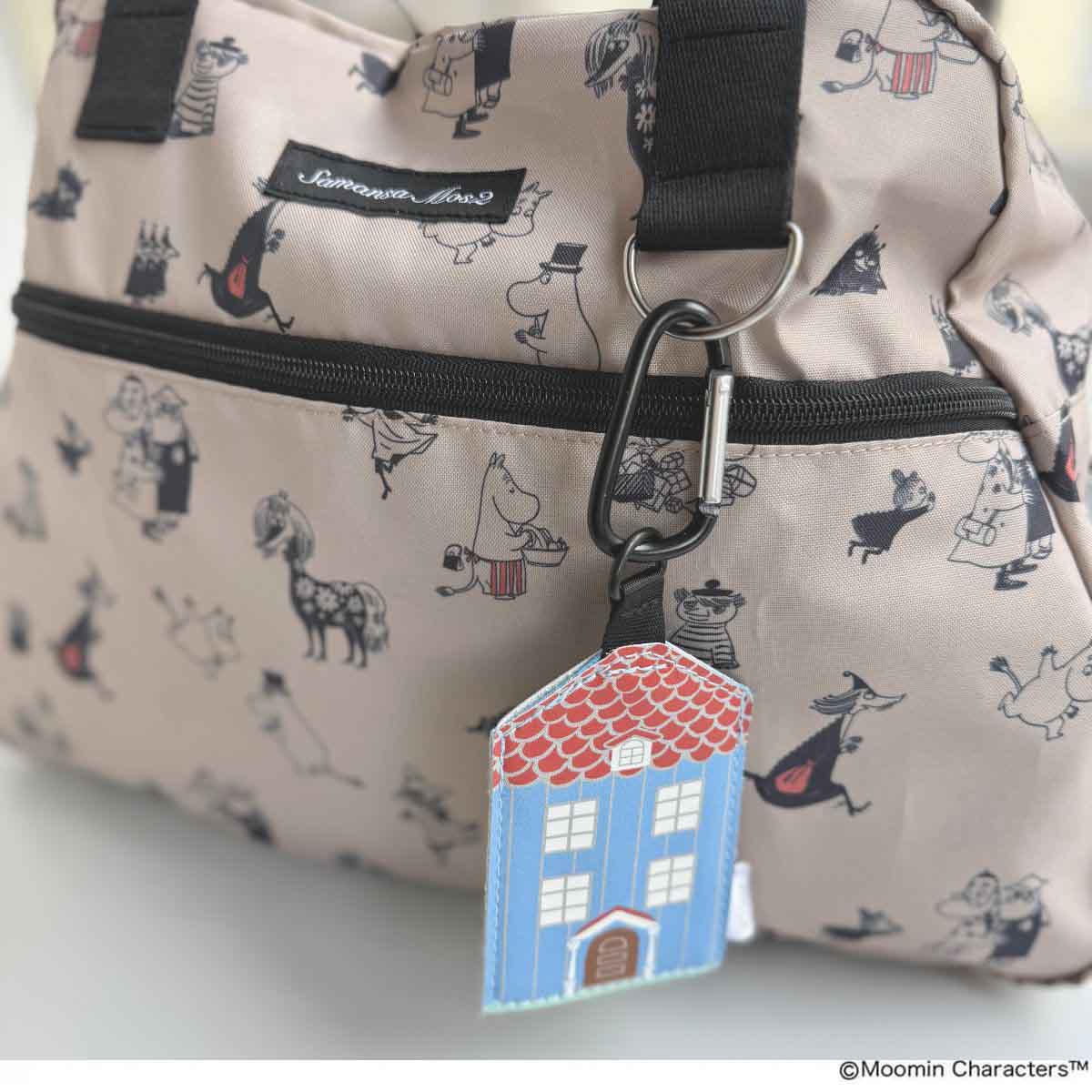 リンネル2026年4月号「ムーミン」×「サマンサ モスモス」ボストンバッグ