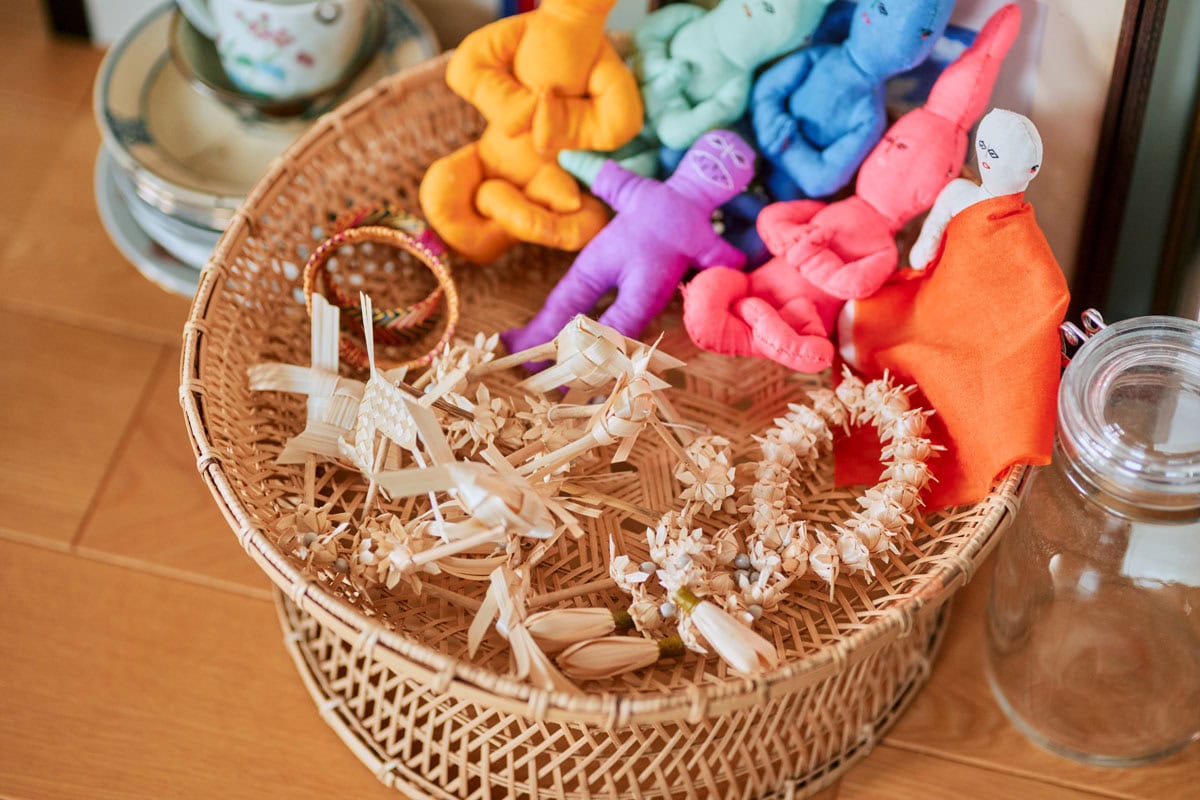 柳沢小実さんご自宅のインテリア