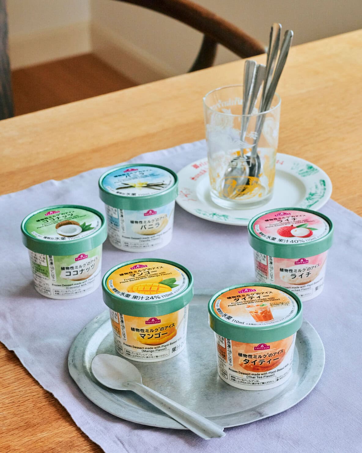 イオントップバリュ限定の植物性ミルクのアイス5種類