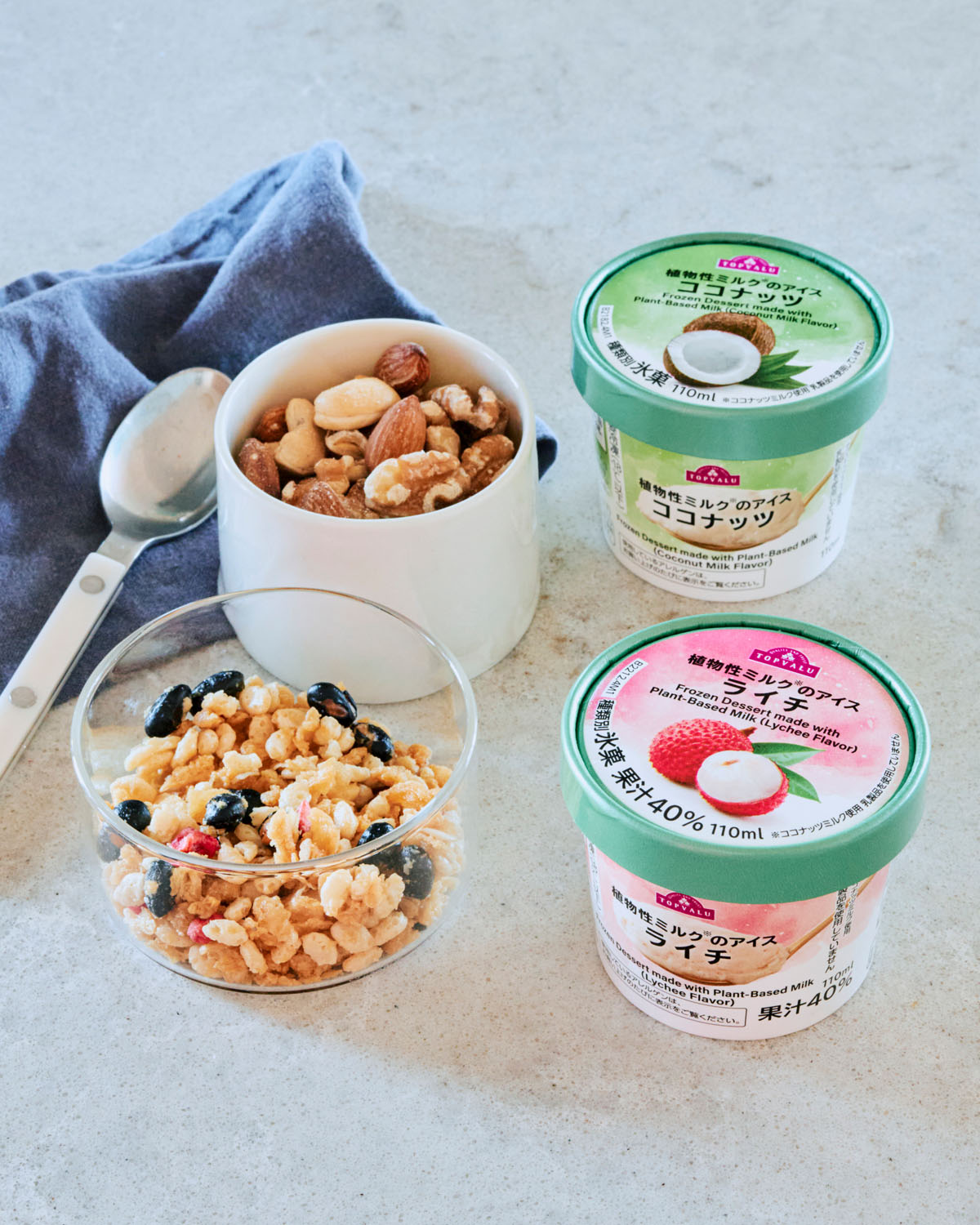 のがちゃんが好きなイオントップバリュ限定の植物性ミルクのアイスのココナッツ