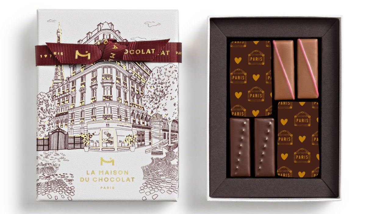 【ラ・メゾン・デュ・ショコラ】 オ クール デュ フォブール 6粒⼊ ¥ 4,320