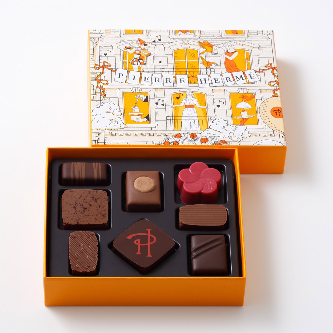 【ピエール・エルメ・パリ】 アソリュティマン ド ショコラ 8 個入り ¥4,104
