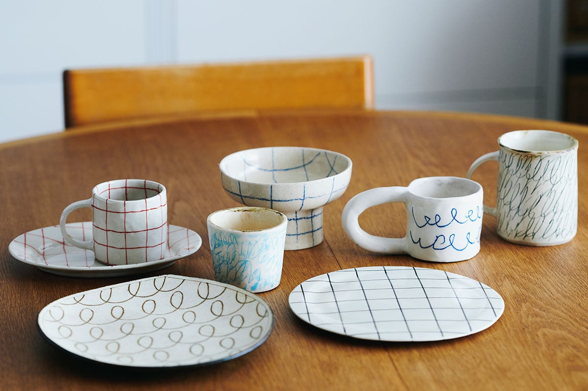 グラフィックデザイナー立古尚子さんのお気に入りの器