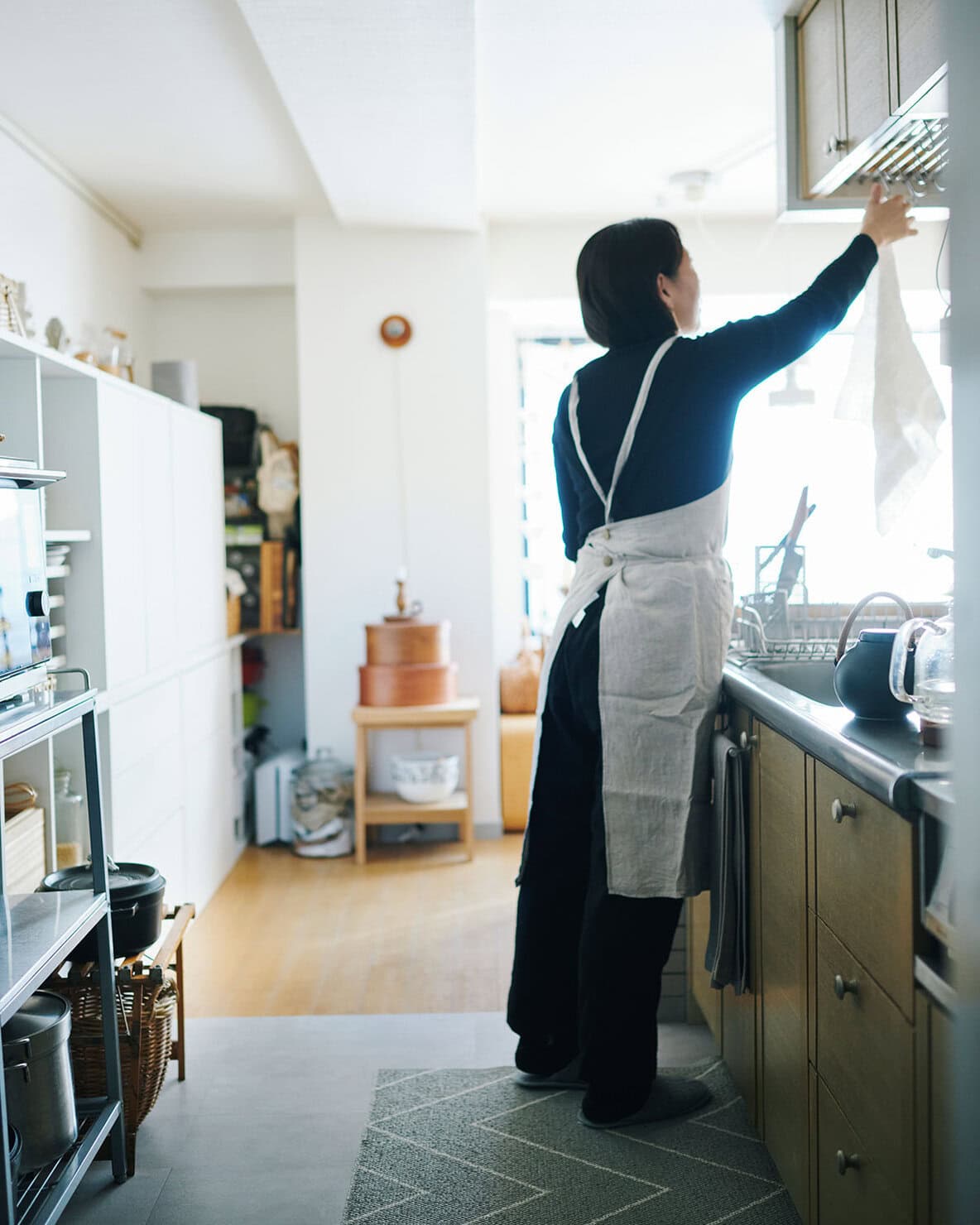 イケアを上手に取り入れて。実用的でおしゃれなキッチンツアー|グラフィックデザイナー立古尚子さん宅