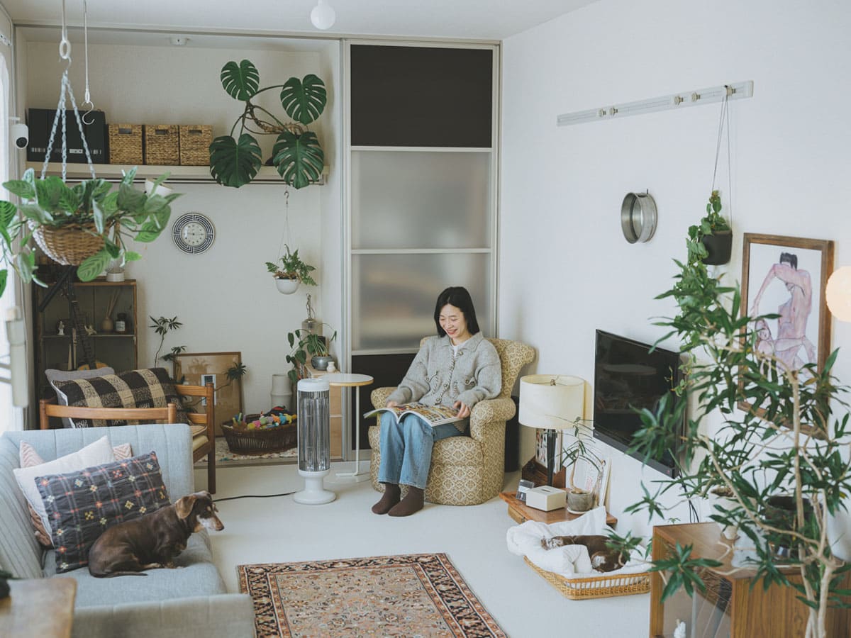 高さのあるものは壁面に寄せる