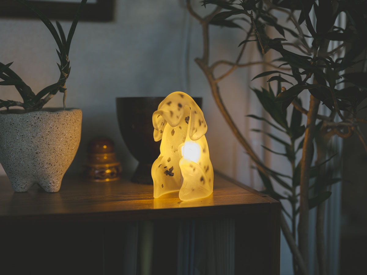 ダルメシアン型で可愛い間接照明