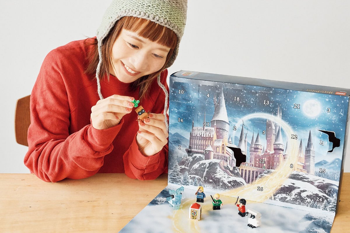 レゴ®ハリー・ポッターに挑戦したいと話す俳優・モデルの三戸なつめさん