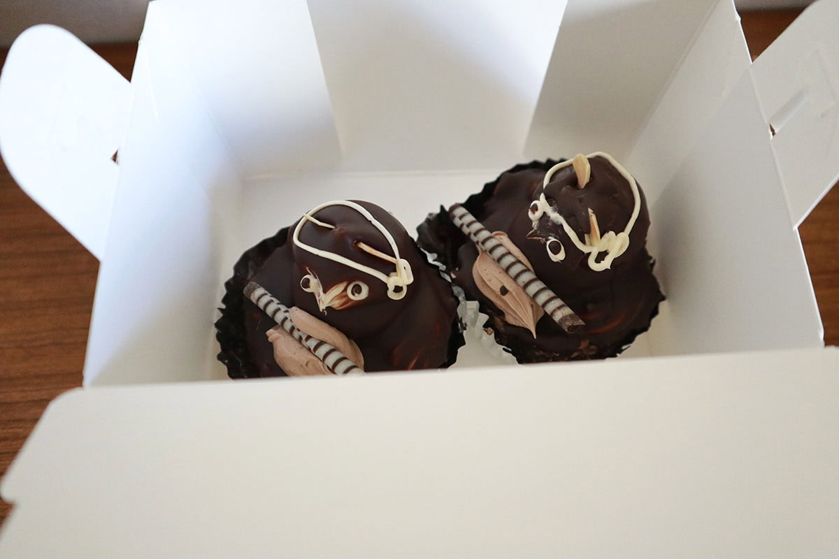 タヌキケーキを購入