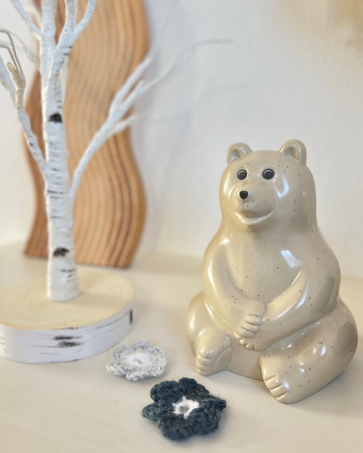 シロクマ貯金箱