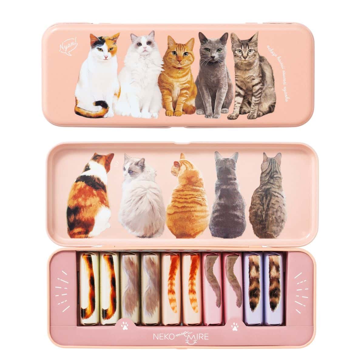 【メリーチョコレート】 ねこぜ缶 10 個入 ¥1,350