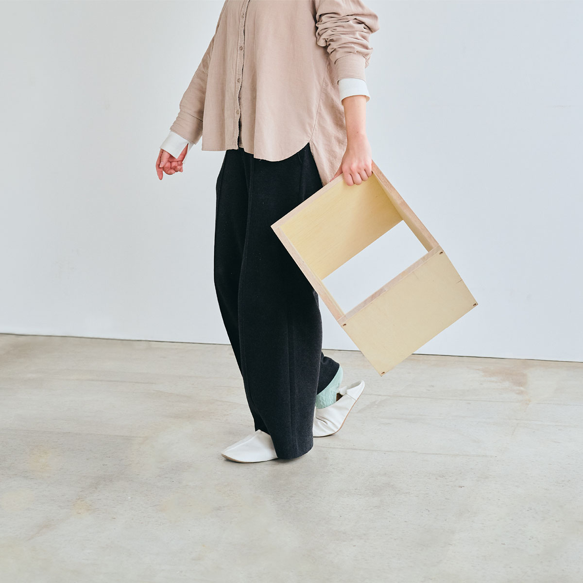 つみハコ 積み木のようなモジュール家具