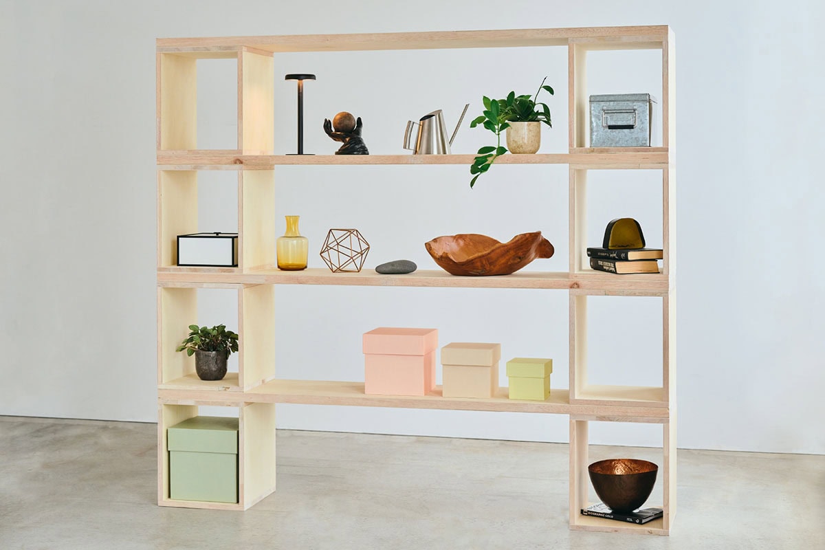 つみハコ 積み木のようなモジュール家具