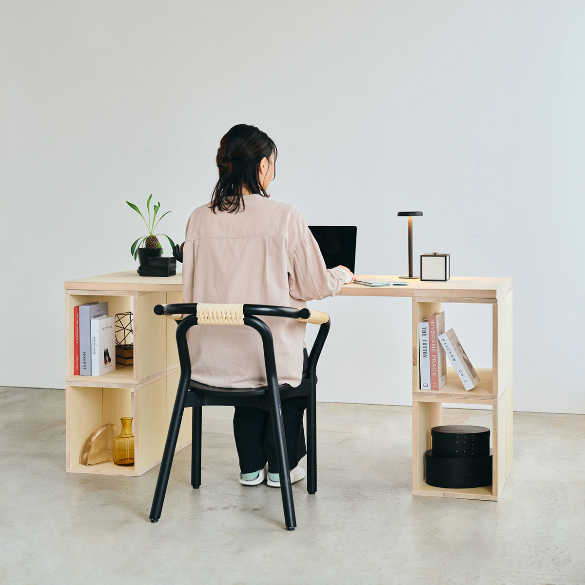 つみハコ 積み木のようなモジュール家具