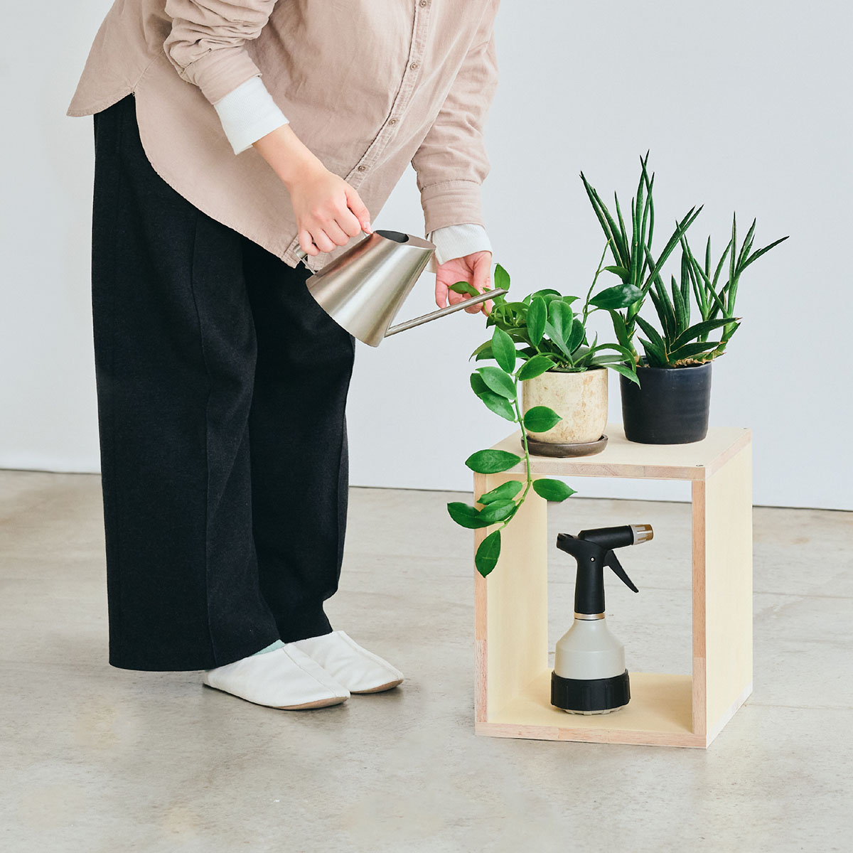 つみハコ 積み木のようなモジュール家具