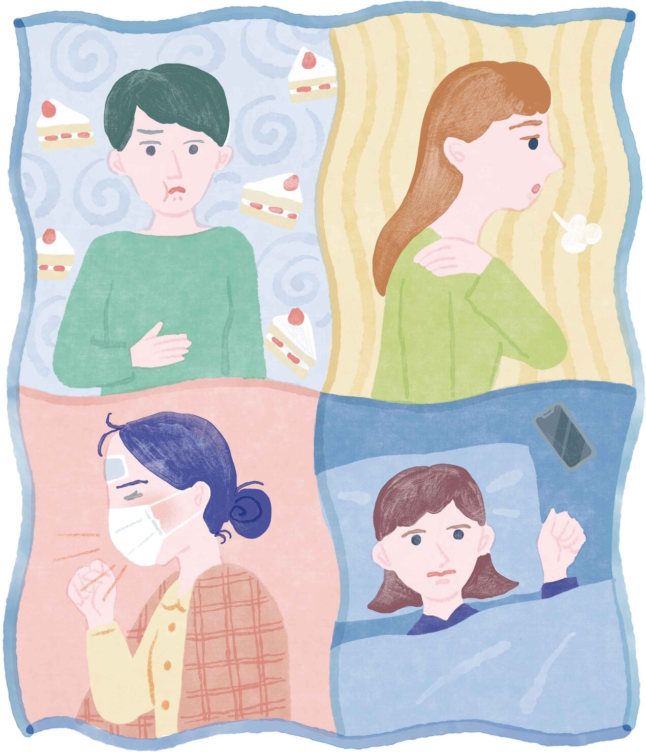 冬バテ・不調の4大症状とは?