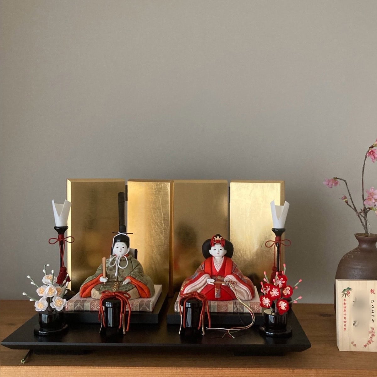 部屋のインテリアにもなじむお雛様・雛人形